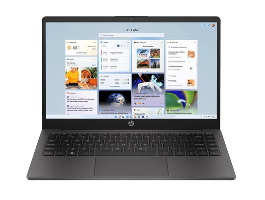 HP 14 245, AMD Ryzen 5 7520U Quad Core - (8 GB/512 GB SSD/AMD Radeon Graphics/Windows 11 Home) Thin and Light Business Laptop/14.0" HD Display/Ash Grey/1.36 kg