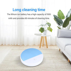 Drumstone (10 Years Warranty Smart Robot Vacuum Cleaner – Compact Sweeper with Long Battery Life, Full Coverage for Wood, Marble & Tile Floors, Automatic Cleaning for Home & Office, Ideal Gift