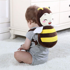 SYGA 1 Piece Baby Toddlers Head Protective, Adjustable Infant Safety Pad for Baby_Honey Bee