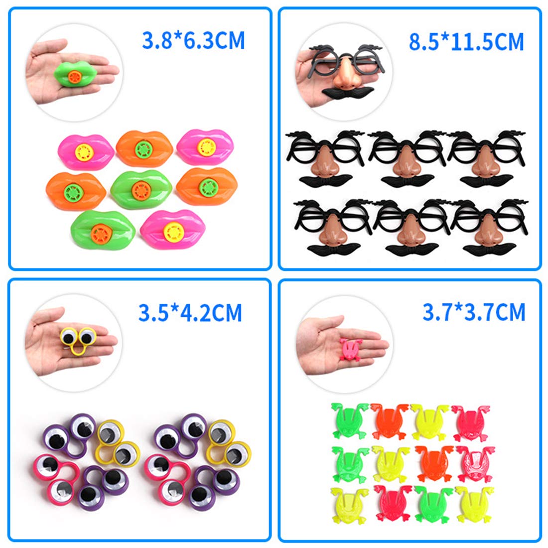 SYGA 150 Pcs Small Party Favor Prizes for Kids Boys Girls - Carnival Prizes Treasure Box Toys for Birthday Carnival, Bulk Party Toy Assortment for Classroom