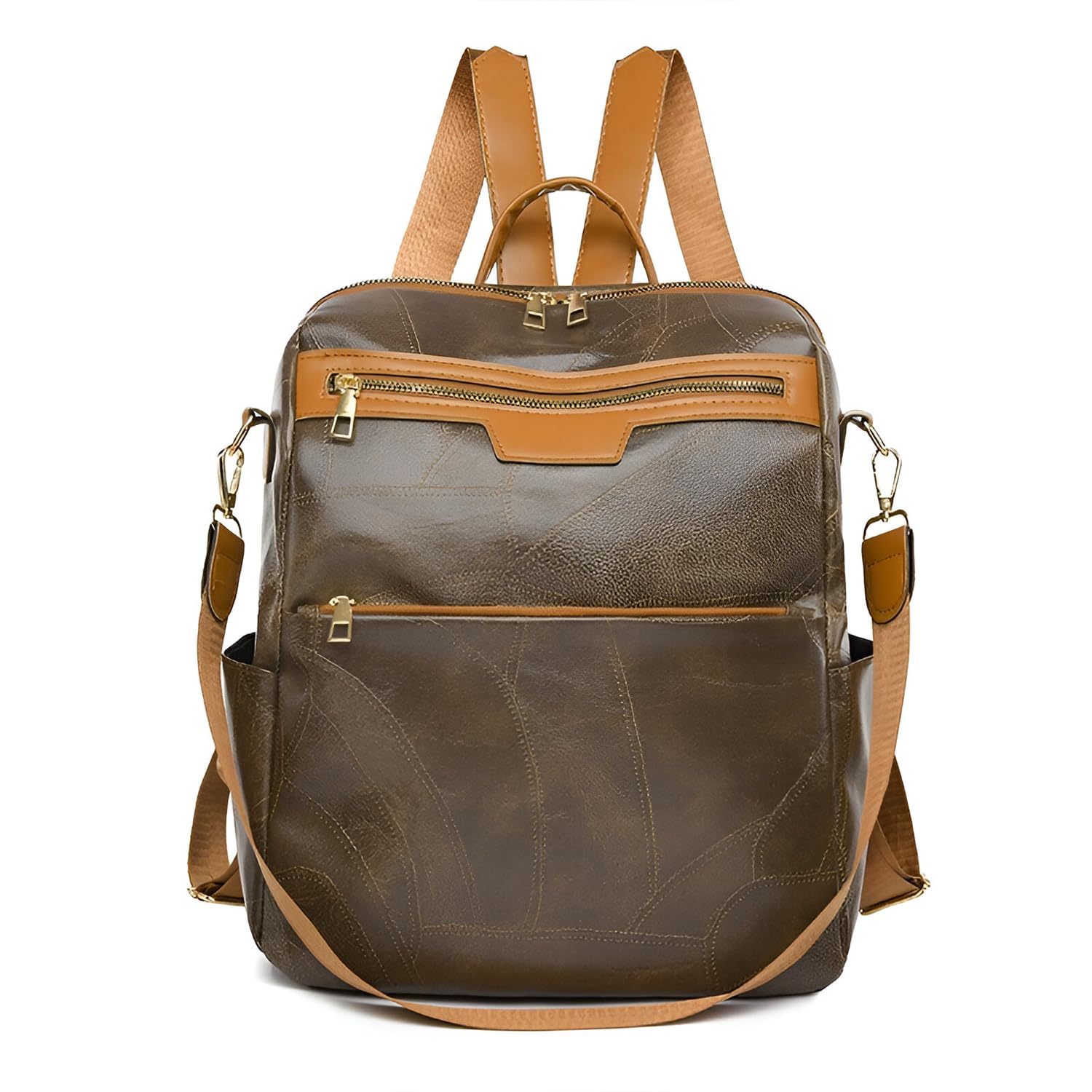 SYGA Women's Backpack With Printed Design, Crossbody Travel Bag
