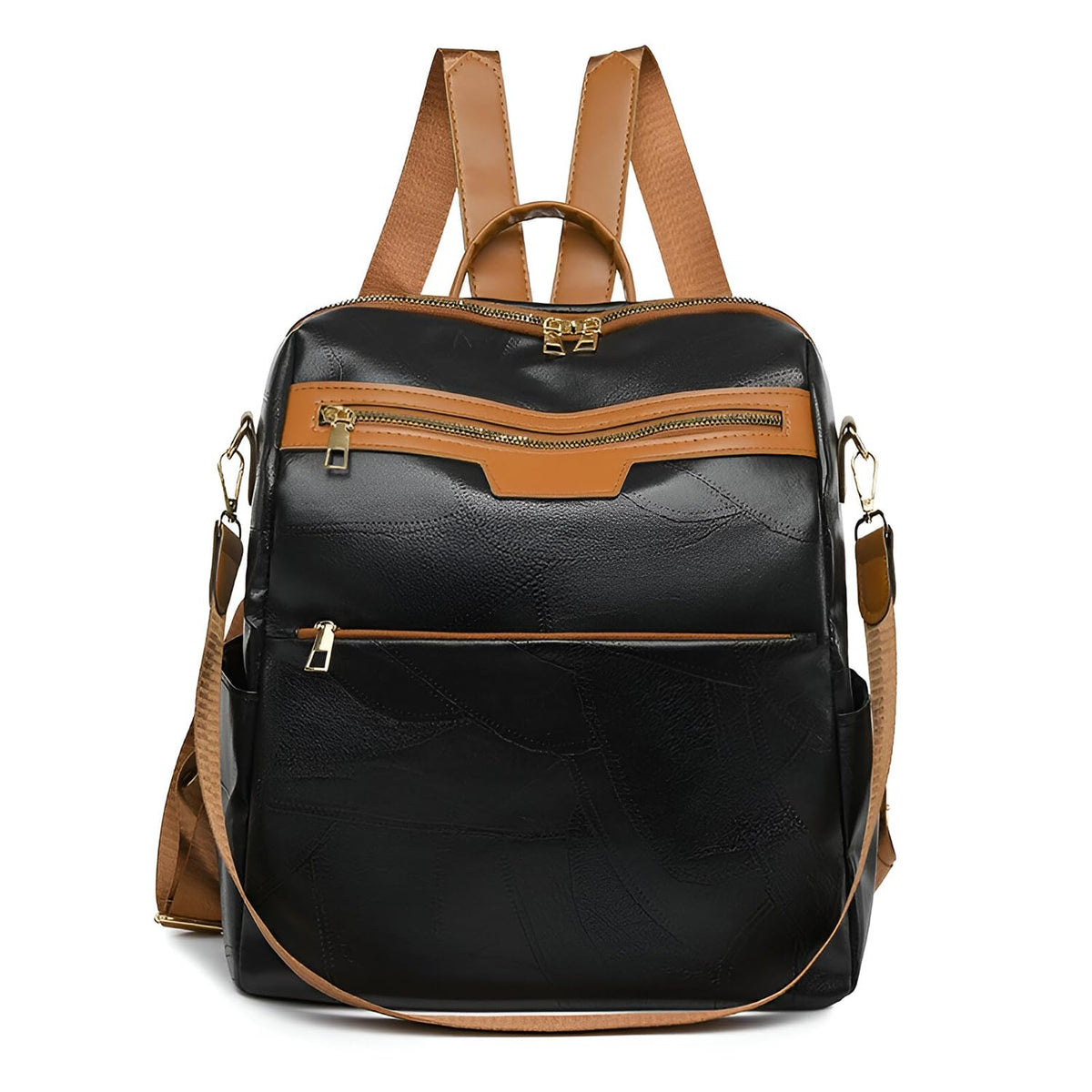 SYGA Women's Backpack With Printed Design, Crossbody Travel Bag