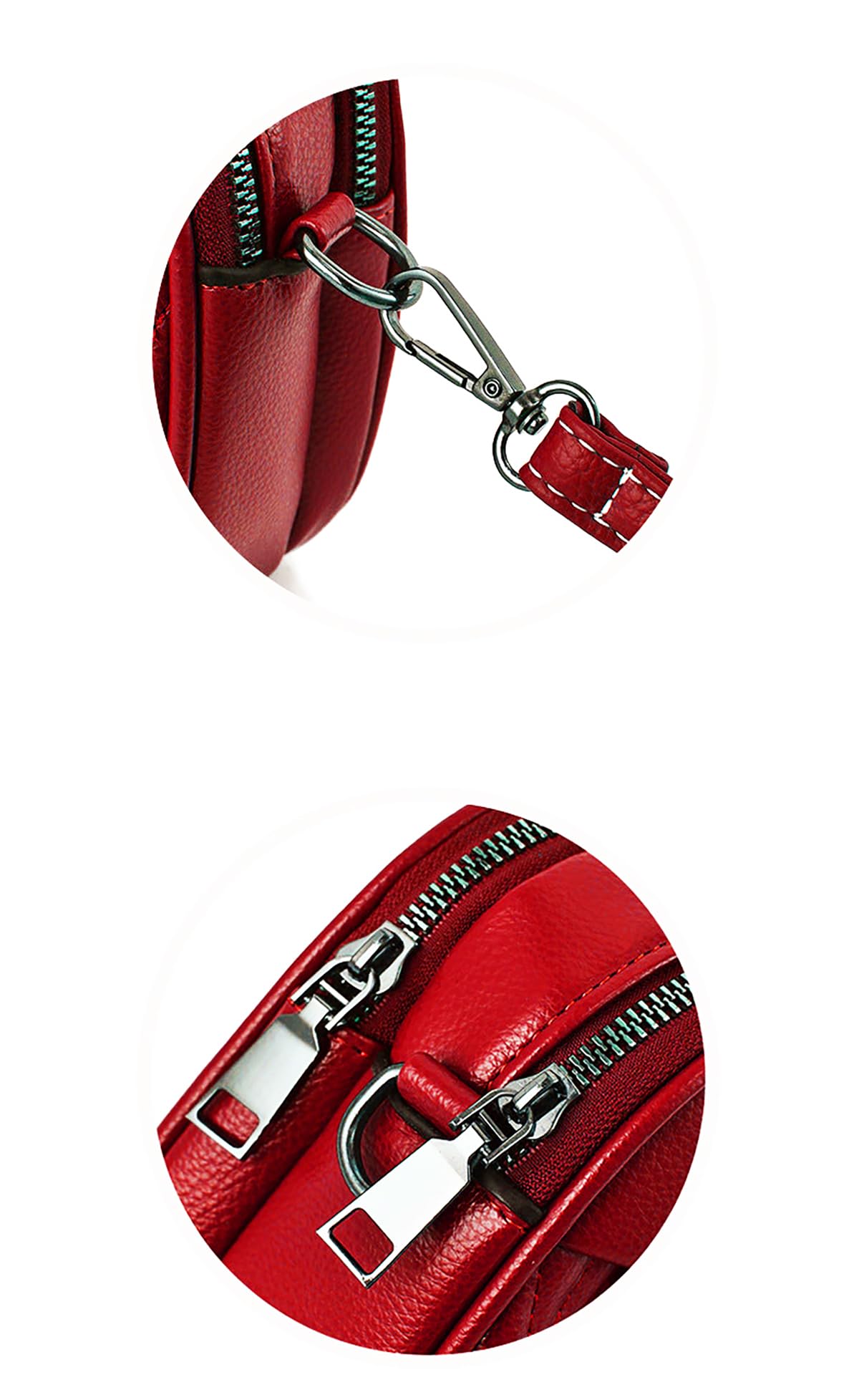 SYGA Women Small Bag Cross-Border Foreign Diamond Shoulder Bag(Red)