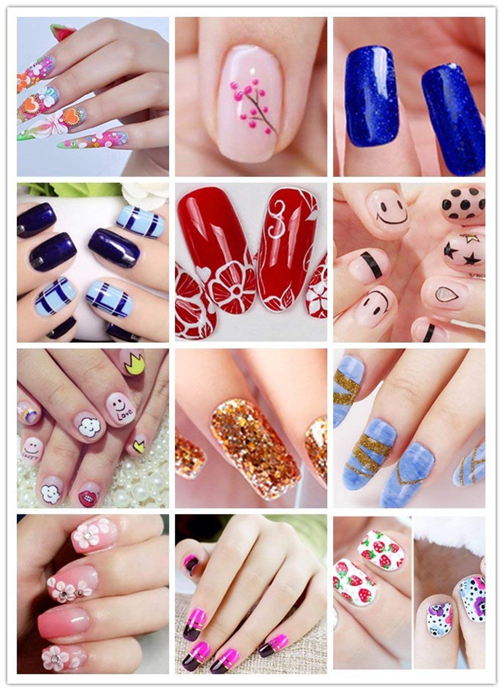 SYGA 5 Pcs Nail Decoration Sticks Nail Dotting Pen