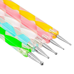 SYGA 5 Pcs Nail Decoration Sticks Nail Dotting Pen