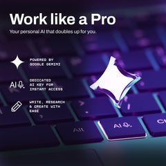 Primebook 2 Pro 2025 (New Launch) | 8GB RAM, 128GB UFS Storage | 14.1-Inch FHD IPS Display | 14 Hours Battery | MediaTek Helio G99 | Android 15 (PrimeOS 3.0) | Backlit Keyboard | in-Built AI (Aqua)