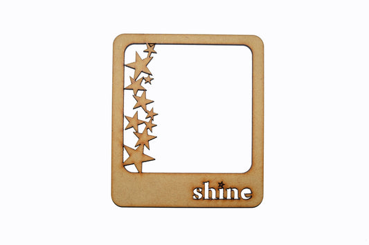 SYGA Shine Letter with Stars Scrapbook Decorative Wood Craft Items
