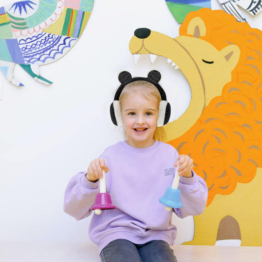 SYGA Children's Cold Protection Earmuffs Camle lovely Panda Style Earmuffs Suitable For 10 Years Above