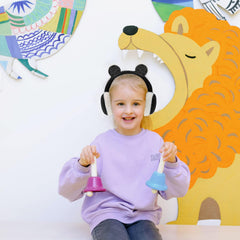 SYGA Children's Cold Protection Earmuffs Camle lovely Panda Style Earmuffs Suitable For 10 Years Above