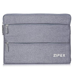 360 Protective 16 Inch Laptop Sleeve Case & Charger Pouch with 2 Front Pockets & Carry Handle | Compatible with 15-16 inch HP, DELL, Asus, Mackbook Devices | Water-Resistant | Blue