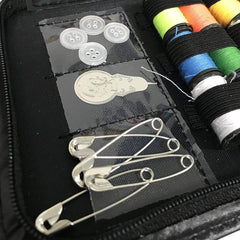Syga 134 Pieces Portable DIY to Mending and Repair Sewing Supplies Mini Sew Kits for Traveler Thread & Needles & Accessories
