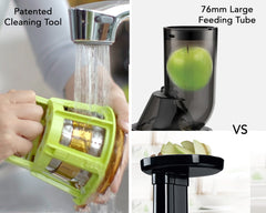 Kuvings B1700 Dark Red Professional Cold Press Whole Slow Juicer, Patented JMCS Technology for 10% More Juice, All-in-1 Fruit & Vegetable Juicer machine for home, 240W Strong Motor, PAN India Services