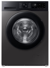 Samsung 9 kg, 5 star, AI EcoBubble, Super Speed, Wi-Fi, Hygiene Steam with Inbuilt Heater, Digital Inverter, Fully-Automatic Front Load Washing Machine (WW90DG5U24AXTL, Inox)