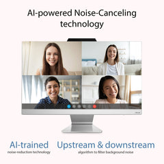 ASUS A3402, 23.8" FHD, 13th Gen, Intel Core i5-1335U, All-in-One PC (8GB RAM/512GB SSD/Windows 11/Office 2021/White/5.4 Kg) with Wireless White Keyboard & Mouse, 3 Years Warranty, A3402WVA-WPC004WS