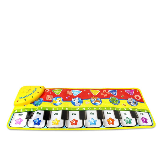 Syga Plastic Learn Singing Gym Carpet Touch Piano Keyboard Play Mat for Kids