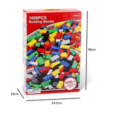 SYGA 1000 pc Toy Building Bricks Educational Game Blocks Kit for Children Compatible with Major Brands