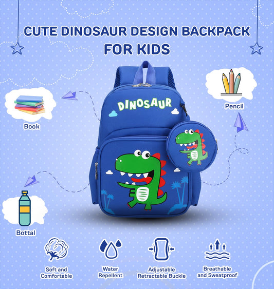 SYGA Children's Nylon Cute Cartoon Backpack with Coin Purse, Suitable for 3-6 Years Old(Bunny - Light Pink)