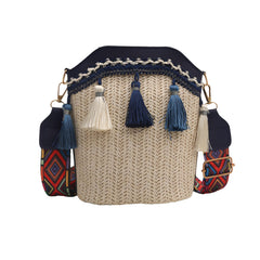 SYGA Sling Bag For Women's Pu Material With Bucket Type, Crossbody Ethnic Style Bag