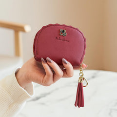 MOMISY PU Leather Women's Credit Debit Card Holder Money Wallet Purse Clutch (20 Slots Maroon)