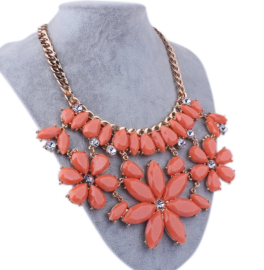 SYGA Pitch Emerald Necklace