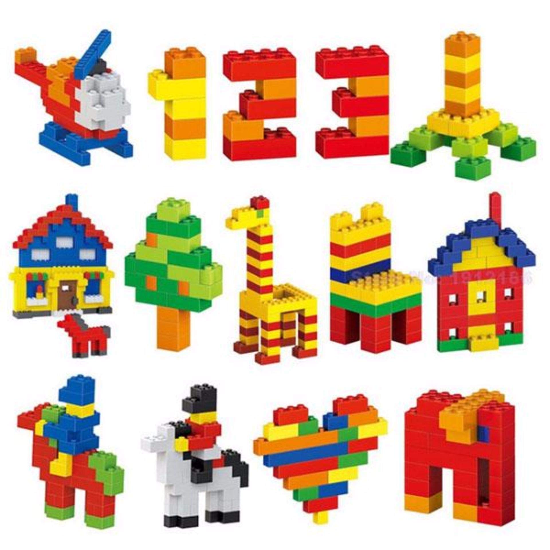 SYGA 1000 pc Toy Building Bricks Educational Game Blocks Kit for Children Compatible with Major Brands