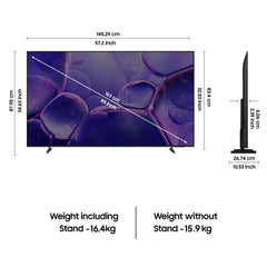 Samsung 163 cm (65 inches) Crystal 4K Vista Pro Ultra HD Smart LED TV UA65UE86AFULXL