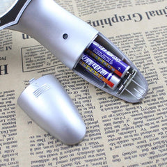 SYGA Handheld Magnifier Illuminated Pocket Magnifying Glass with 6-LED White Light (Silver)