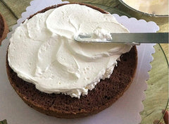 Syga 8 Inch Cake Knife Multiform Bread Knife Stainless Steel Serrated Bread Slicer Knife (Woodgrain)