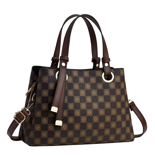 SYGA Women's Multi-Layer Shoulder Messenger Tote Bag | Stylish Large Capacity Handbag