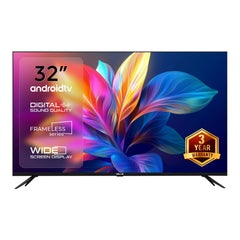 IBELL 80cm (32 inches) Smart LED TV - HD Ready, Android 9.0, Smart Features, Crisp Display, Sleek Design (Black)