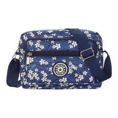 MOMISY Women Mobile Messenger Bag Ladies Casual Tote Nylon Shoulder Bags Outdoor Fashion Small Cross Body Long Strap Portable Purse for School, College, Outing, Climbing, Cycling, Travelling, Work