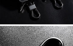 SYGA Car Key Bag Creative Style Car Zipper Fashion Protective Case for Men and Women(Star-Grey-Style-1)