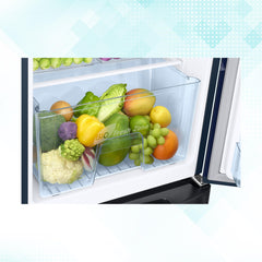 Samsung 183 L, 5 Star, Digital Inverter, Direct-Cool Single Door Refrigerator (RR20D2825HV/NL, Himalaya Poppy Blue, Base Stand Drawer)