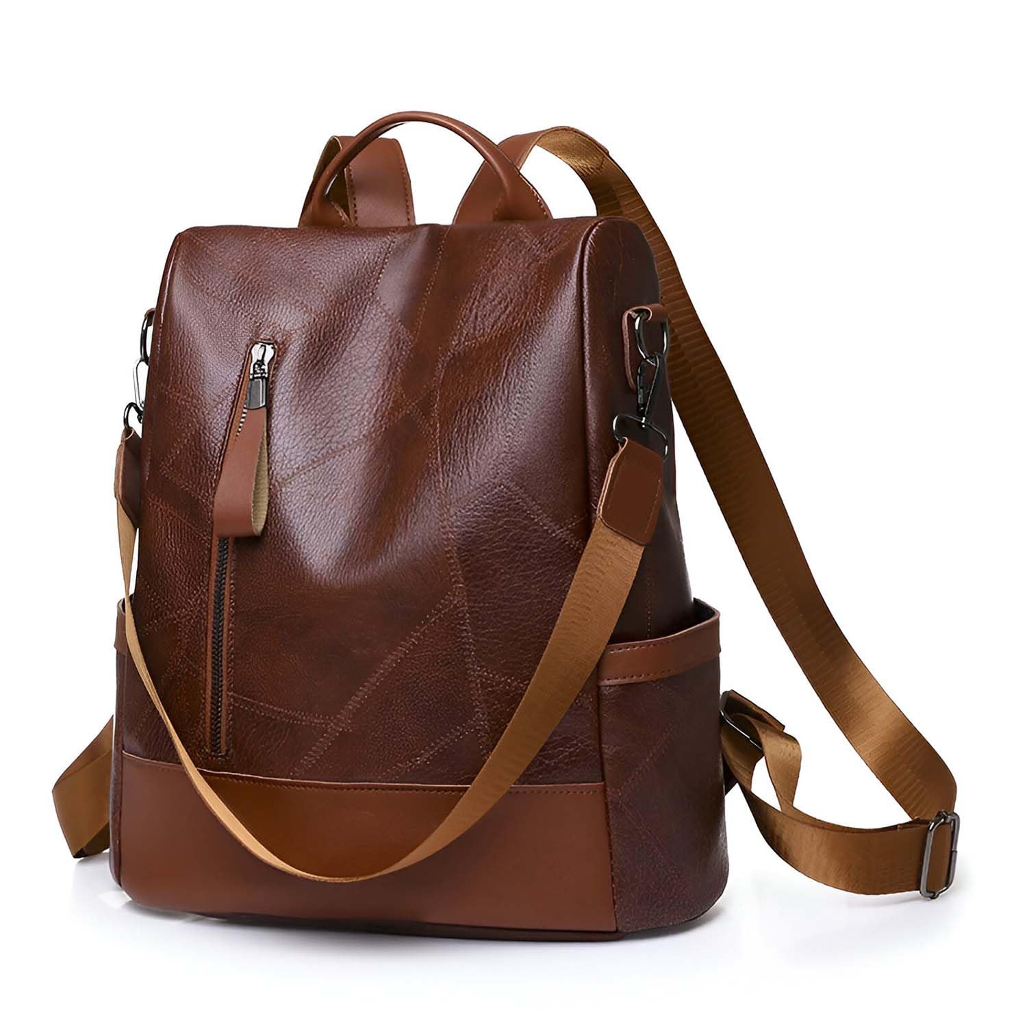 SYGA Women's Splicing Backpack, Texture Cross-Border Shoulder Bag