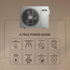 IFB 2025 Model Gold Pro Series 1.5 Ton 3 Star Split AC with Hybrid Technology, Works upto 55Â°C, 4-Way Swing, Higher Cooling Capacity, Self-Clean & AI - White (CI183GN22RGN1, Copper Condenser)