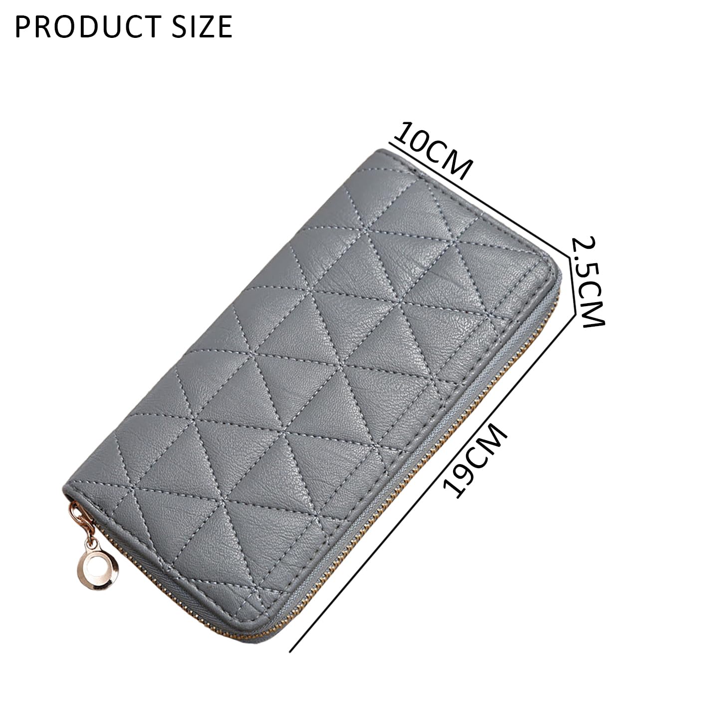 SYGA Women's Wallet Multi-Card Pocket Clutch Large-Capacity Mobile Phone Bag Card Holder