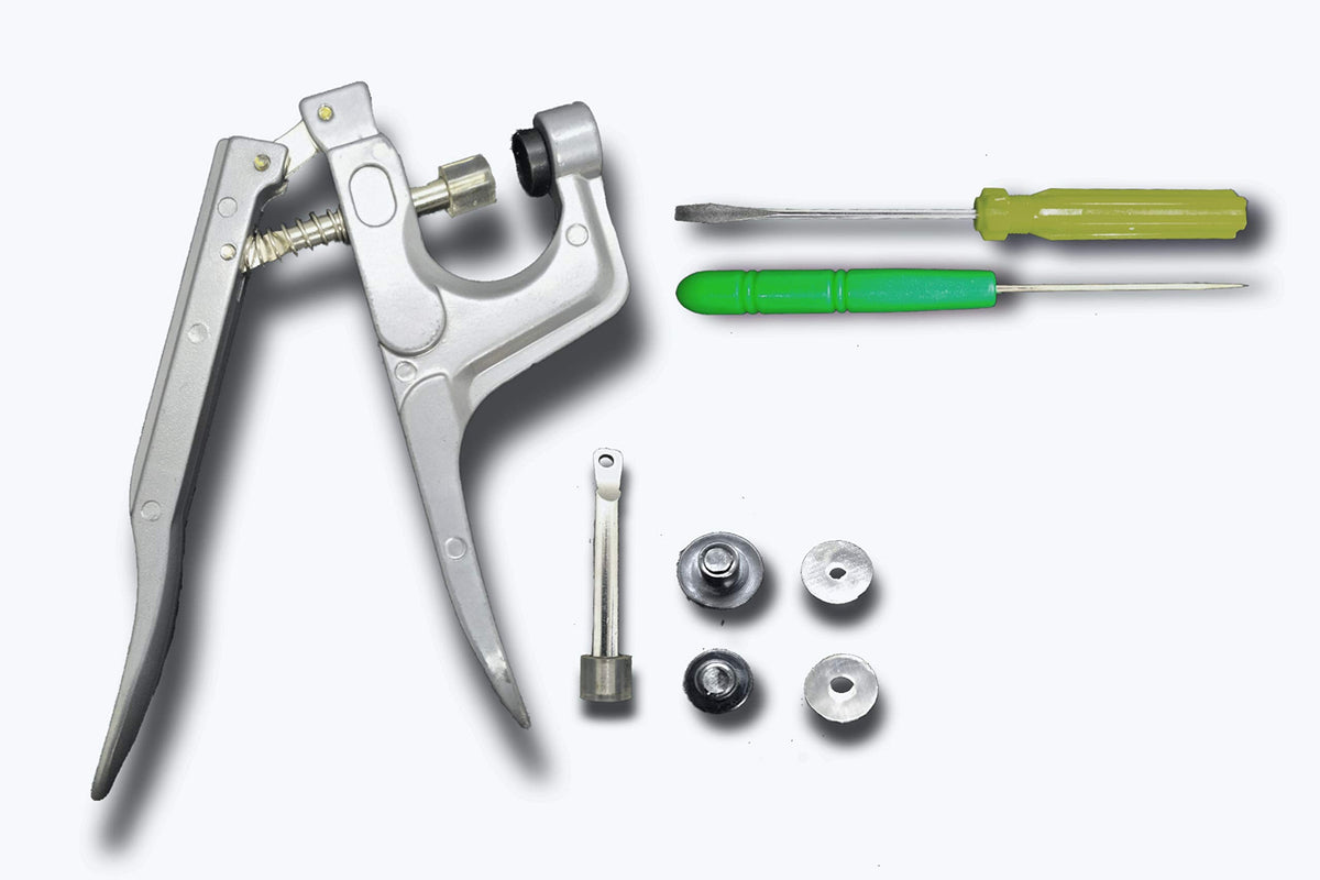 SYGA Snap Hand Press Setter Pliers Fastener Punch Tool for Plastic (T3,T5,T8)