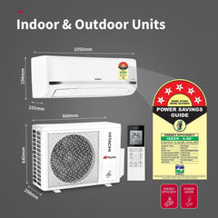 Hitachi 2 Ton Class 5 Star Xpandable+ Inverter Split AC (100% Copper, 4-Way Swing, ice Clean, Dust Filter, 5500STXL RAS.V522PCBISH1, White)