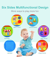SYGA Learning Blocks Toy Kids Musical Cube for Learning and Educating on Shapes, Maths, Clock Etc