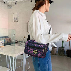 MOMISY Women Mobile Messenger Bag Ladies Nylon Shoulder Cross Body Long Strap Travelling, Work