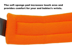 SYGA 1.5 Meter Anti Lost Safety Wrist Bracelet for Baby Child,with Extra Long Harness Strap Walking Hand Belt(Orange)