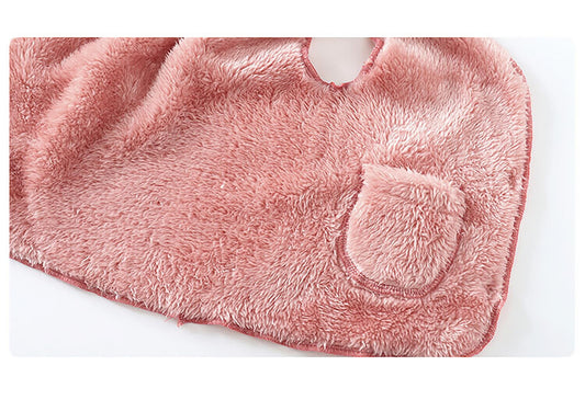 MOMISY Unisex Baby Girls Boys Faux Fur Sleeveless Vest Coat Lightweight V-Neck Short Gilet for Toddler (1 to 2 Years, Pink)