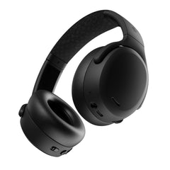 Skullcandy Crusher ANC 2 Over-Ear 4-Mic Active Noise Cancelling Wireless Headphones with 100 dB Sensory Bass, 40mm Drivers, Dual-Device Pairing, 50Hr Battery, Alexa Enabled â€“ Black