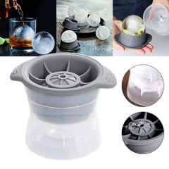 SYGA Round Silicone Sphere Ice Ball Mold Ice Maker Ice Ball Maker Ice Tray Mold Spherical Ice Tray Blue Large
