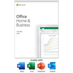 Microsoft office 2019 Home and Business for 1 PC or 1 MAC ( Activation Key Card)
