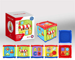 SYGA Learning Blocks Toy Kids Musical Cube for Learning and Educating on Shapes, Maths, Clock Etc
