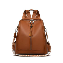 SYGA Women's Cross-Border Retro Tassel Fashion Backpack