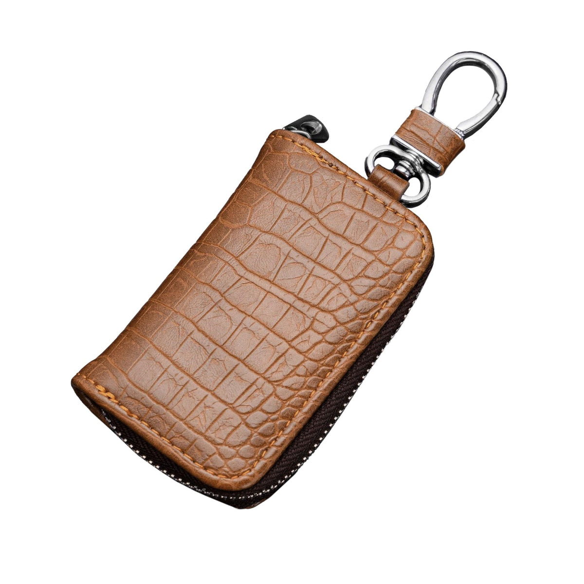 SYGA Car Key Bag Creative Style Car Zipper Fashion Protective Case for Men and Women(Key-Khaki)