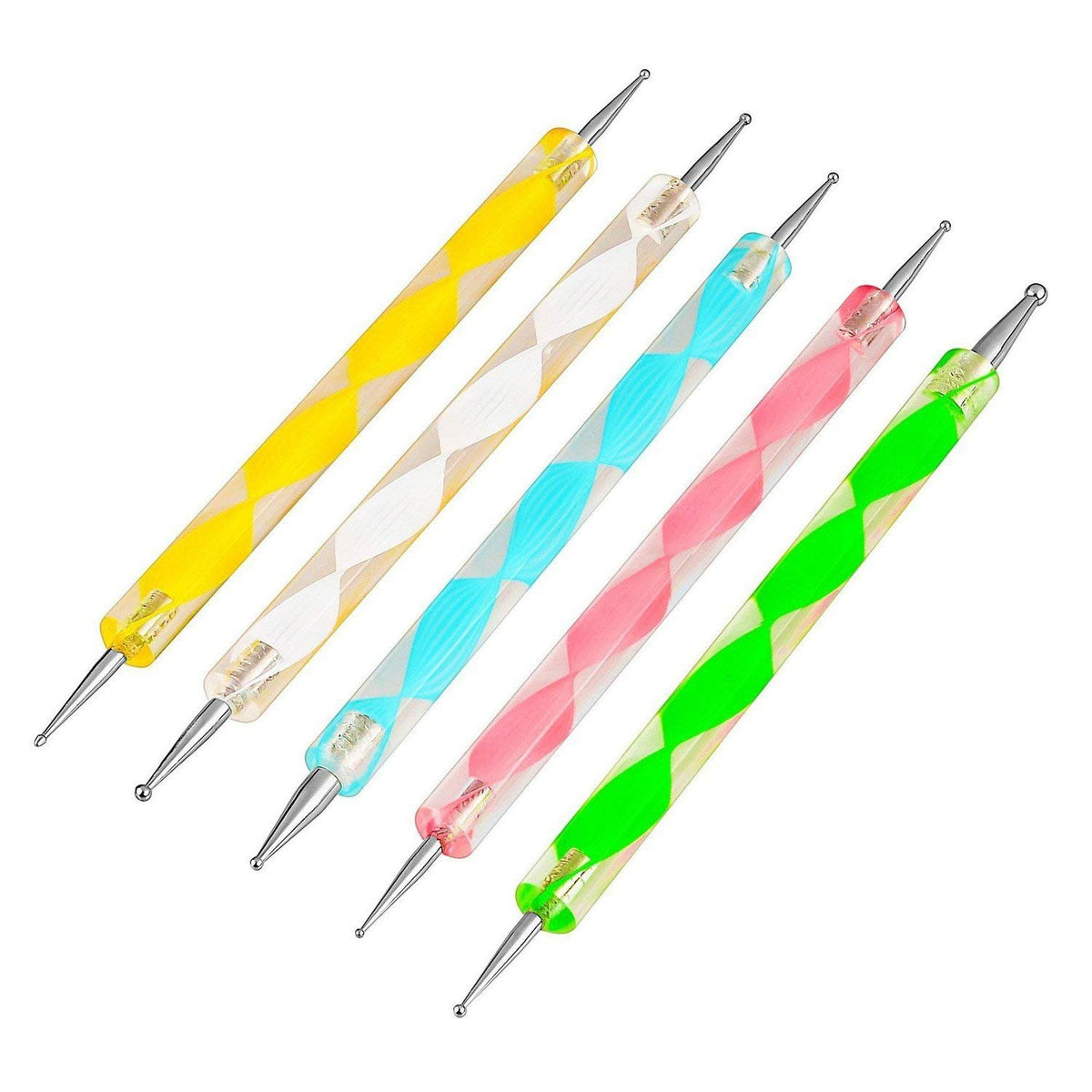 SYGA 5 Pcs Nail Decoration Sticks Nail Dotting Pen