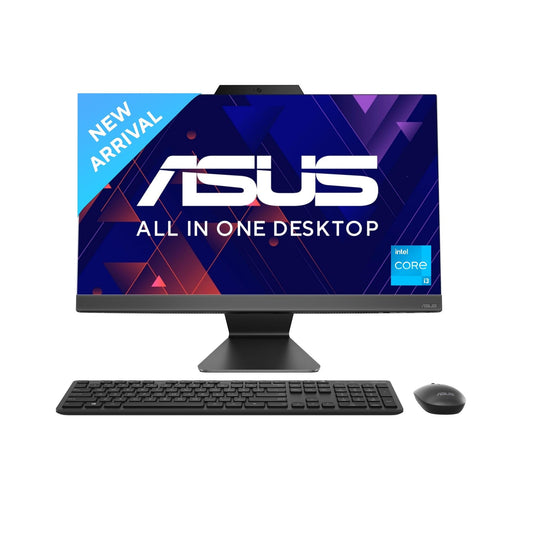 ASUS AIO A3202,21.45",12th Gen, Intel Core i3-1215U, All-in-One PC (FHD/8GB/256GB/Windows 11/MS Office 365 Basic (1Year)*/Office 2024/Black/4.84 Kg), with Wireless Keyboard & Mouse, A3202WBA-BPB010WS